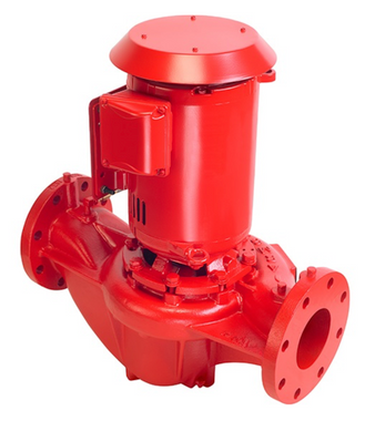 4380 Armstrong 15HP Close Coupled Vertical In-Line Pump 6x6x10