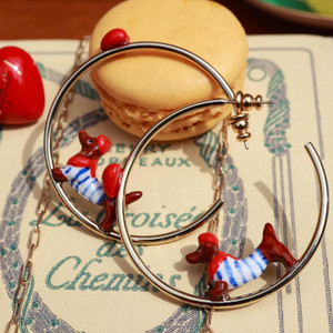 MRLPJ010  Love Paris earrings