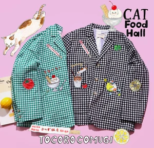 TCG - Embroidered Check Blazer