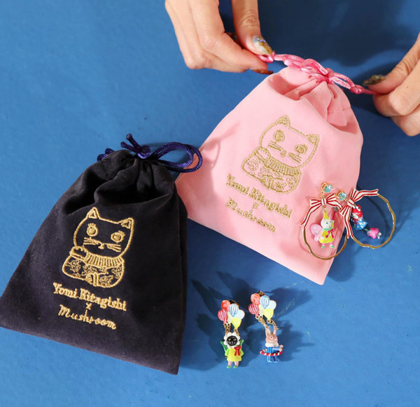 Balloon Rabbit Cat Earrings