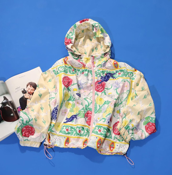 HK - HK260106 Pattern Print Light Parka