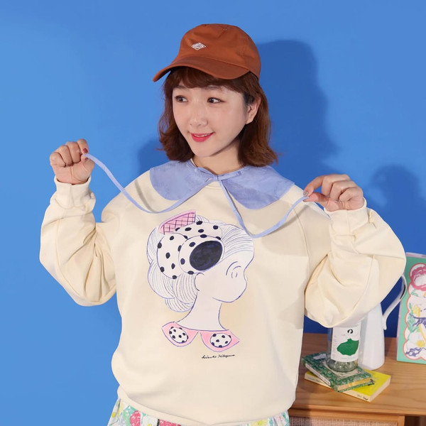 HK - HK260106 Pattern Print Light Parka