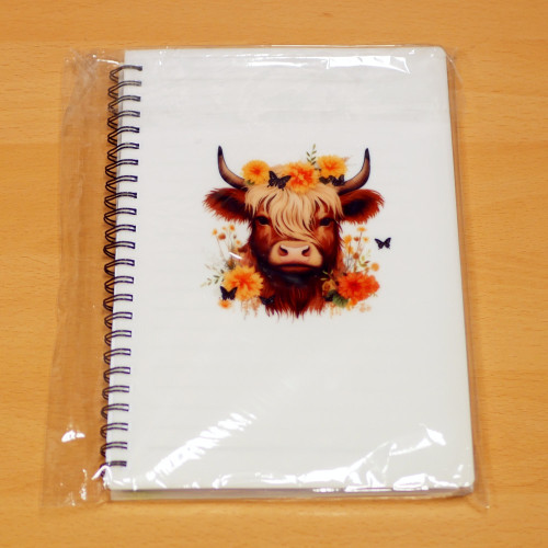 Highland Cow Notebook