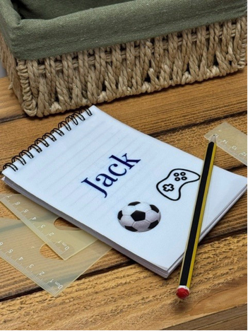 Personalised A6 Notebook
