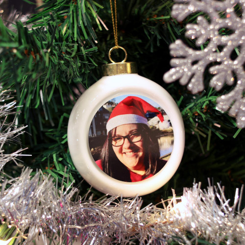 Personalised Photo Bauble