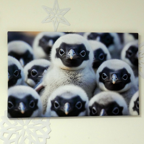 Penguin Wall Canvas