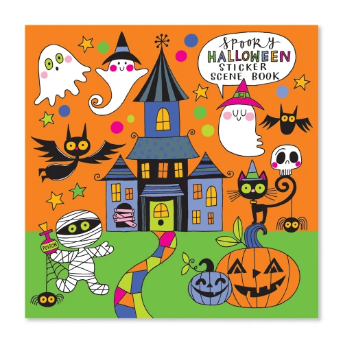 Sticker Scene Activity Books - Halloween