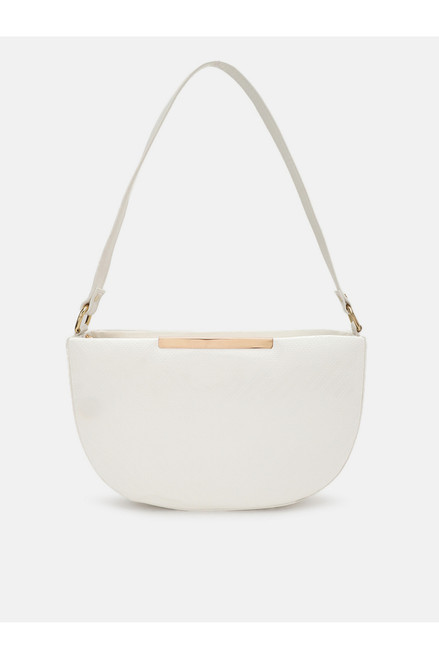 PU Zipper Closure Casual Women's Sling Bag