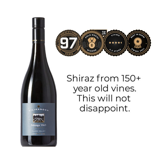 PRICE-DROP: Kilikanoon Attunga 1865 Shiraz 2015 - MAYHEM Deal