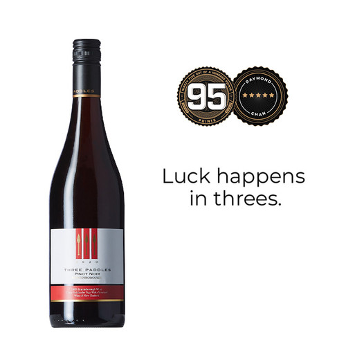 PRICE-DROP: Nga Waka Three Paddles Pinot Noir 2020 - Dealer Offer