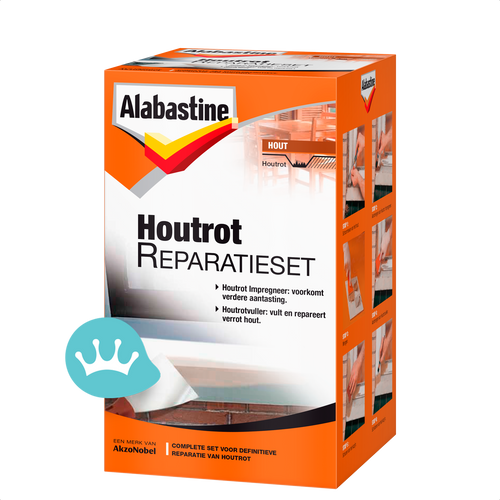 Alabastine Houtrot reparatieset