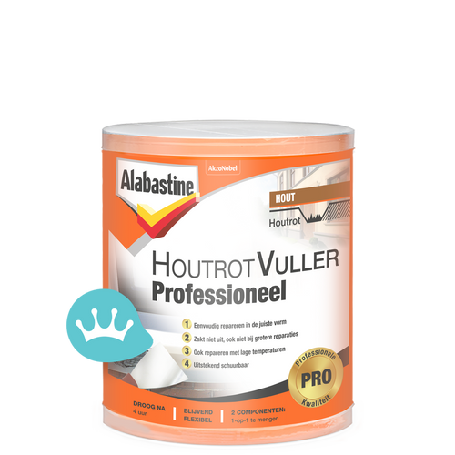 Alabastine Houtrotvuller Professioneel