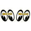 Mooneyes Sticker 3-1/4" Eyes