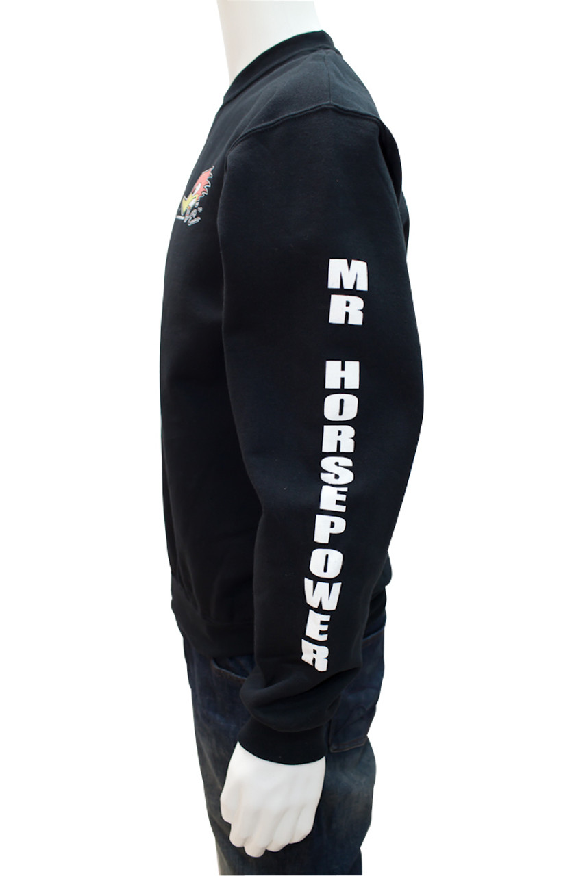 Mr. Horsepower Black Sweat Shirt