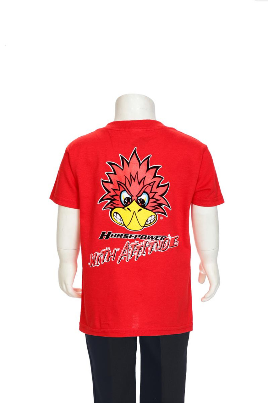 Mr. Horsepower with Attitude Red Children's T-Shirt