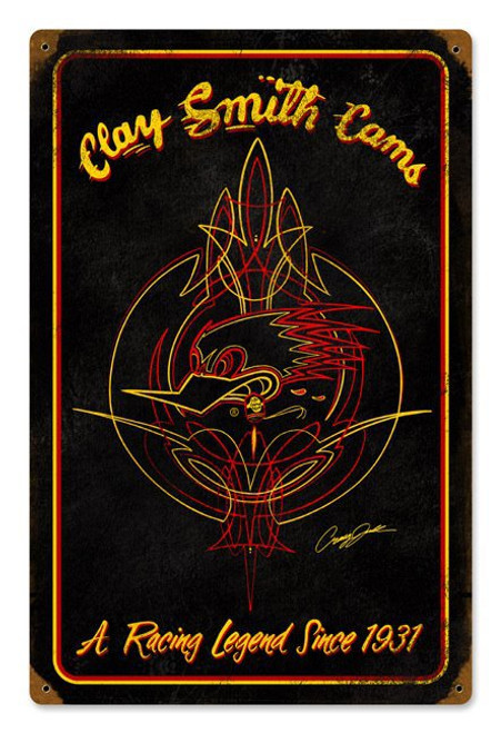 Clay Smith Legend Series Black Sign