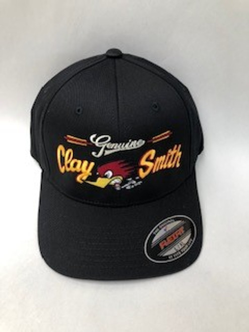 Genuine Clay Smith FlexFit Black Hat