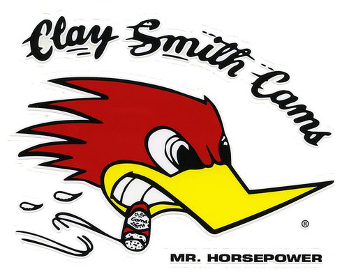 Clay Smith Cams Mr. Horsepower Medium Decal