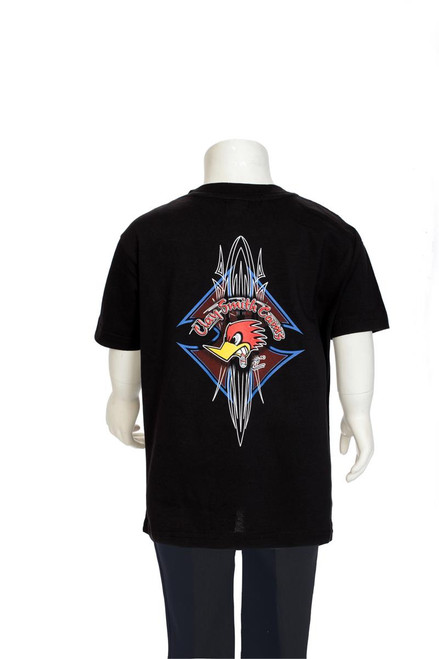 Clay Smith Cams Tribal Pinstripe Black Children's T-Shirt