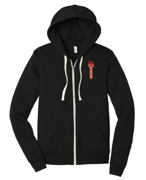 Regina Pizzeria 100th Anniversary Unisex Sponge Fleece Full-Zip Hoodie