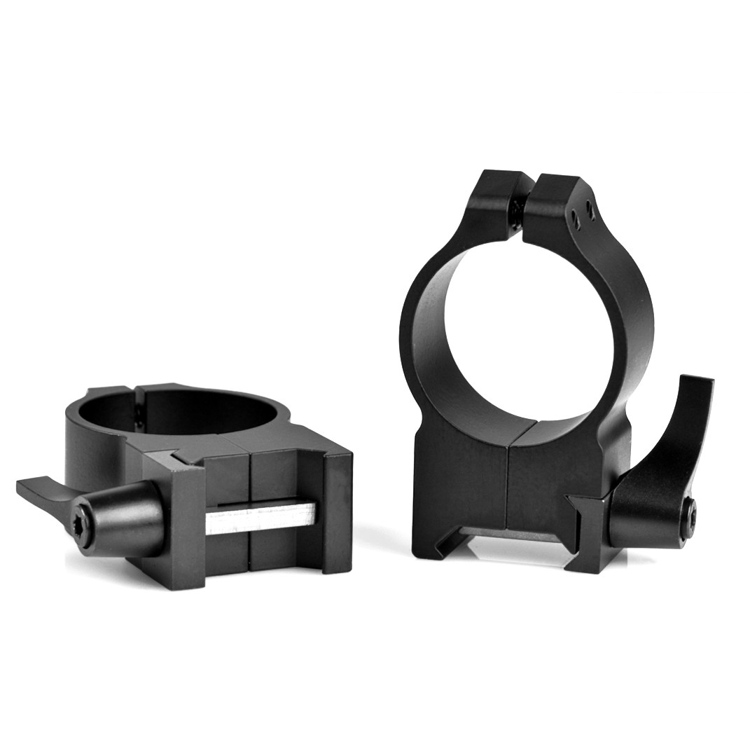 WARNE MAXIMA 30mm QDスコープリング 射撃用　ライフル 215LM Warne 30mm, QD, High Matte Rings - Warne Scope Mounts
