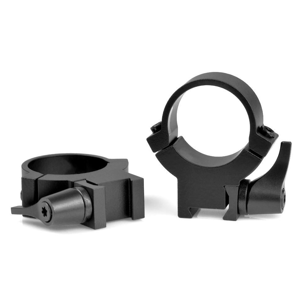 722LM Warne 1 inch, Rimfire QD, High Matte Rings - Warne Scope Mounts