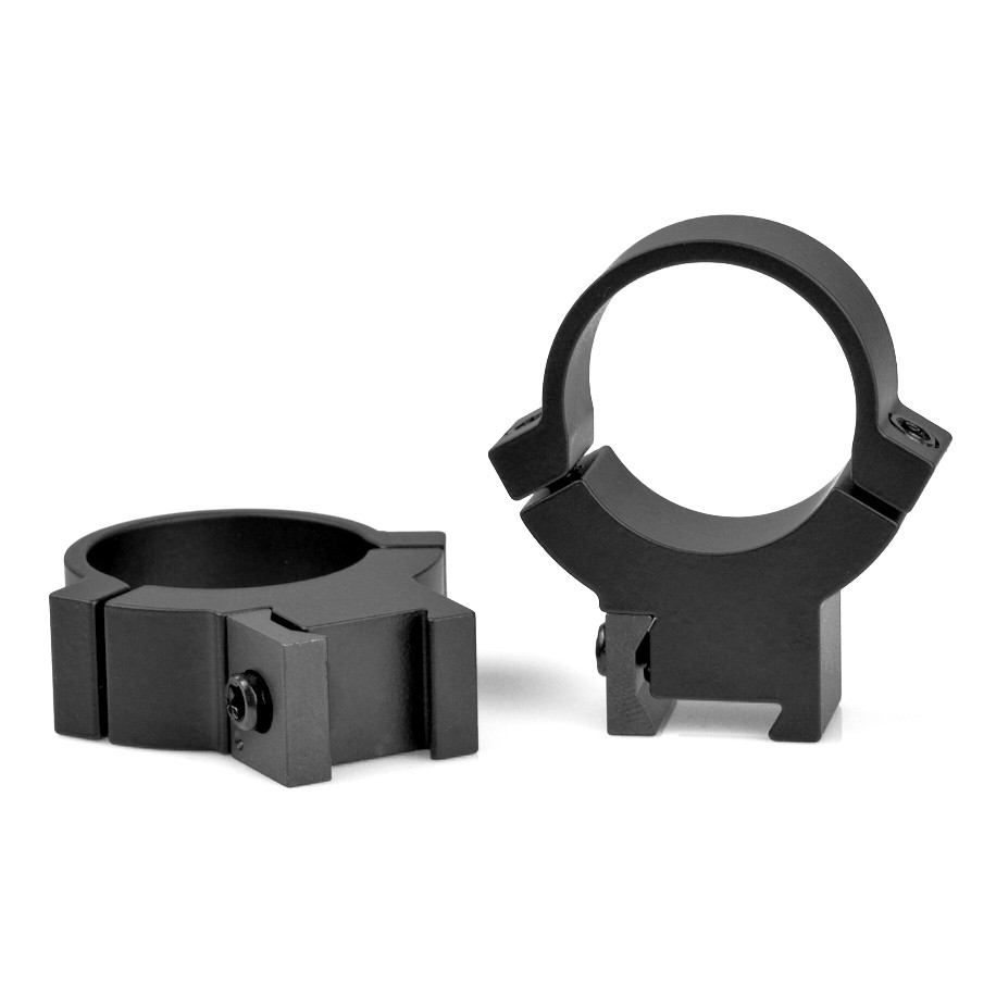 Warne 1 Inch Rimfire Scope Rings - Quick Detach High Matte Finish