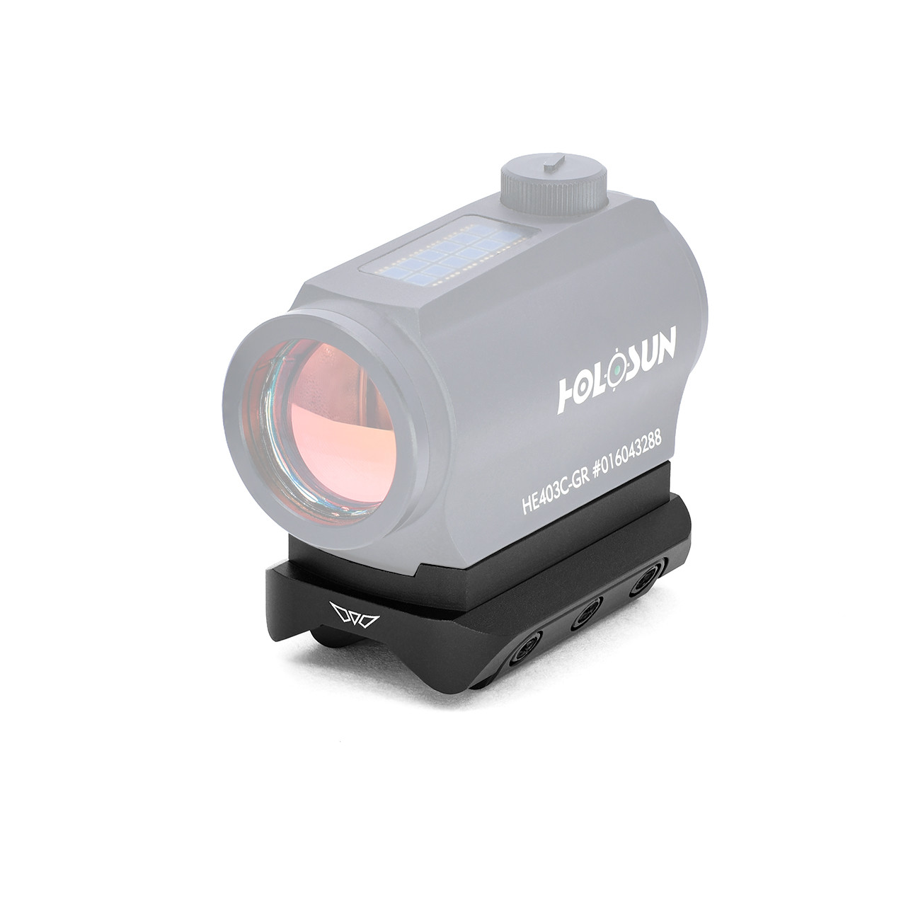 Aimpoint Rib Mount 6111M, Red-dot Shotgun Rib Aimpoint T1-T2 Mount - Warne Scope Mounts