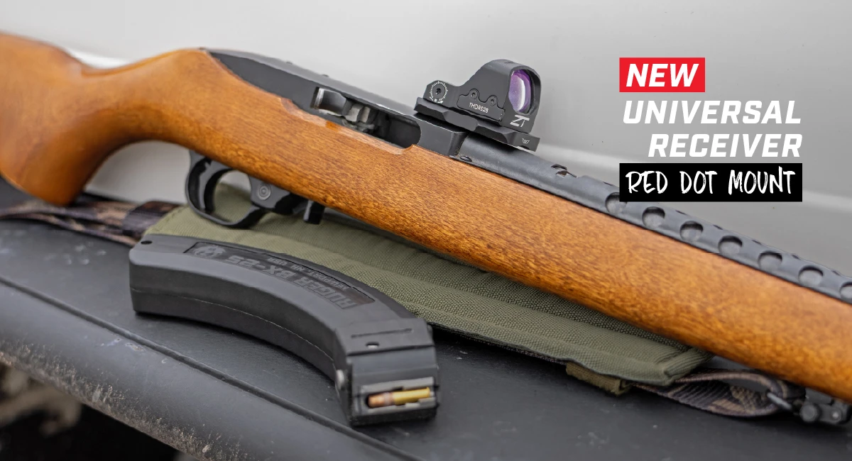 Introducing the Warne Universal Receiver Red Dot Mount