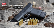 More Capacity. More Capability. The New Warne® +5 Magazine Extension for Glock® 43X/48 15 Round Steel Magazine. 