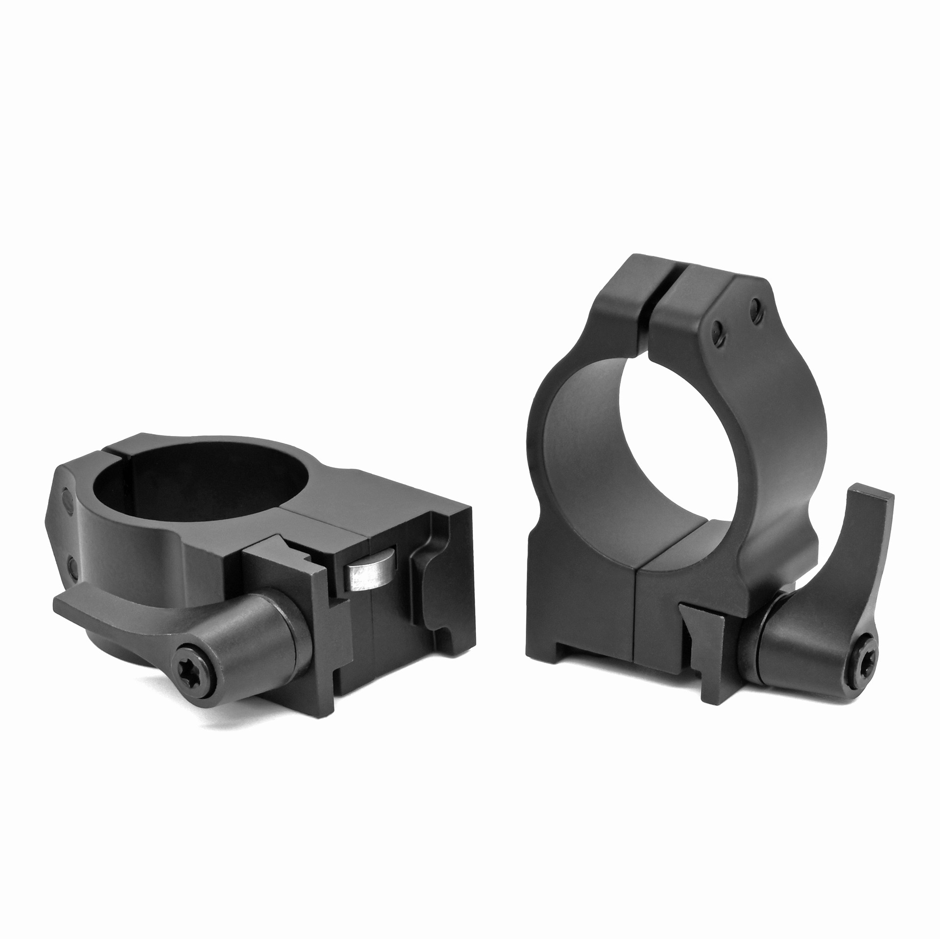 OneInch Ruger M77 QD Rings, Med Matte