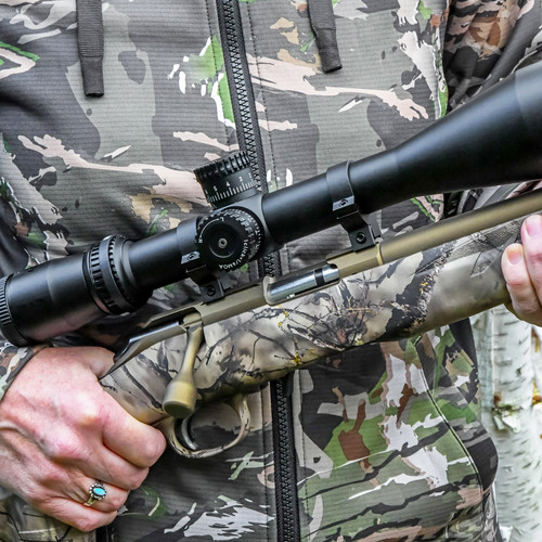 WARNE MAXIMA 30mm QDスコープリング 射撃用　ライフル Warne 30mm QD Scope Rings, 214LM, Medium