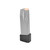 Glock 43x & 48,  fits 15 round factory steel magazine, Black, Capacity +5/9mm