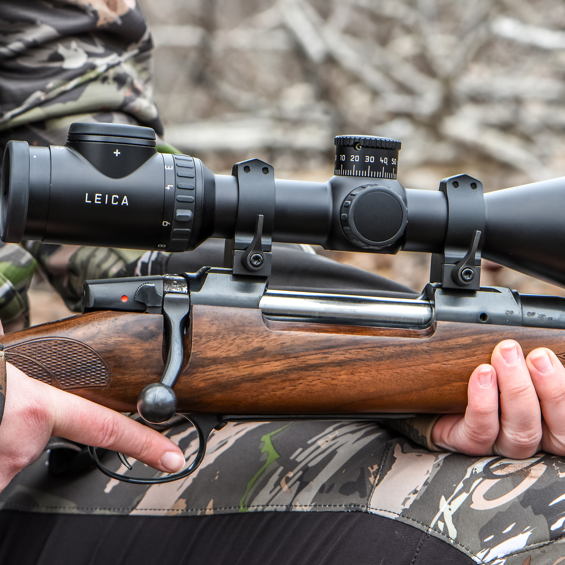 30mm CZ 550 Rings, PA, Med Matte - Warne Scope Mounts
