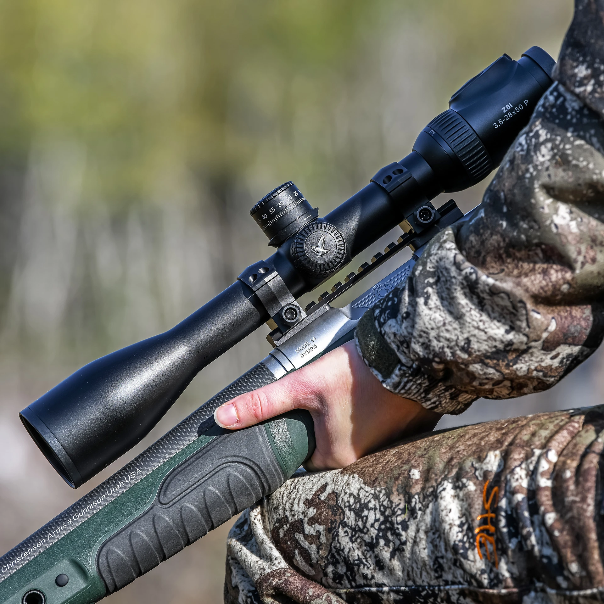 7660M Kimber 8400 Magnum Mountain Tech Tactical Rail - Warne Scope