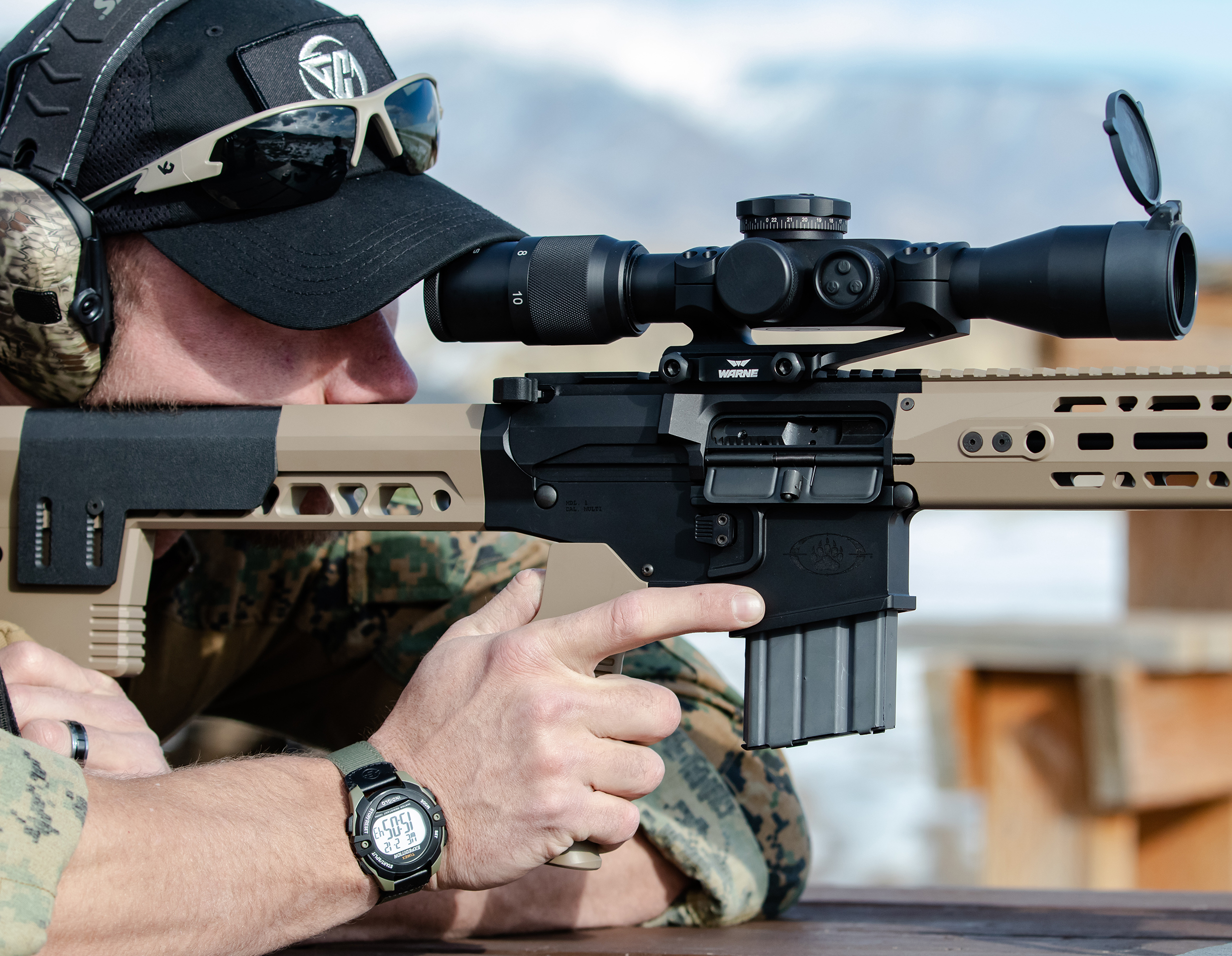 XSKEL1TW Gen 2 One-Inch MSR Mount, Black