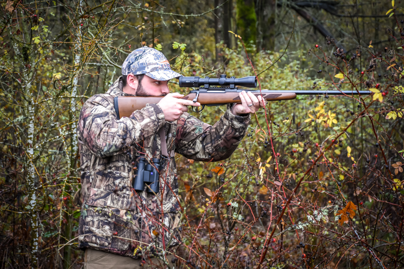 Hunting with a Tikka rifle