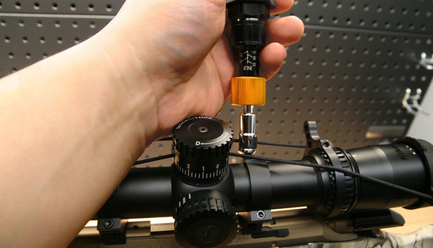 do you need a torque screwdriver to mount a scope? 2