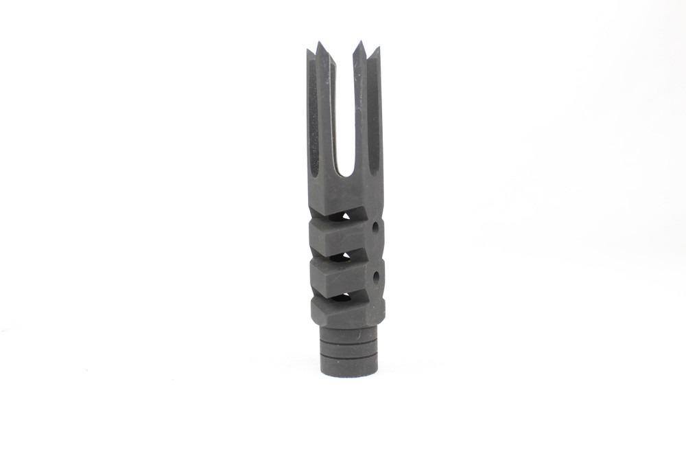 ZAVIAR 5/8x24 THREADED BLACK ZOMBIE SLAYER MUZZLE BRAKE