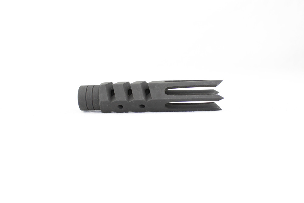 ZAVIAR 5/8x24 THREADED BLACK ZOMBIE SLAYER MUZZLE BRAKE