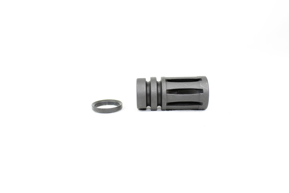 ZAVIAR 1/2x28 THREADED BLACK A2 FLASH HIDER