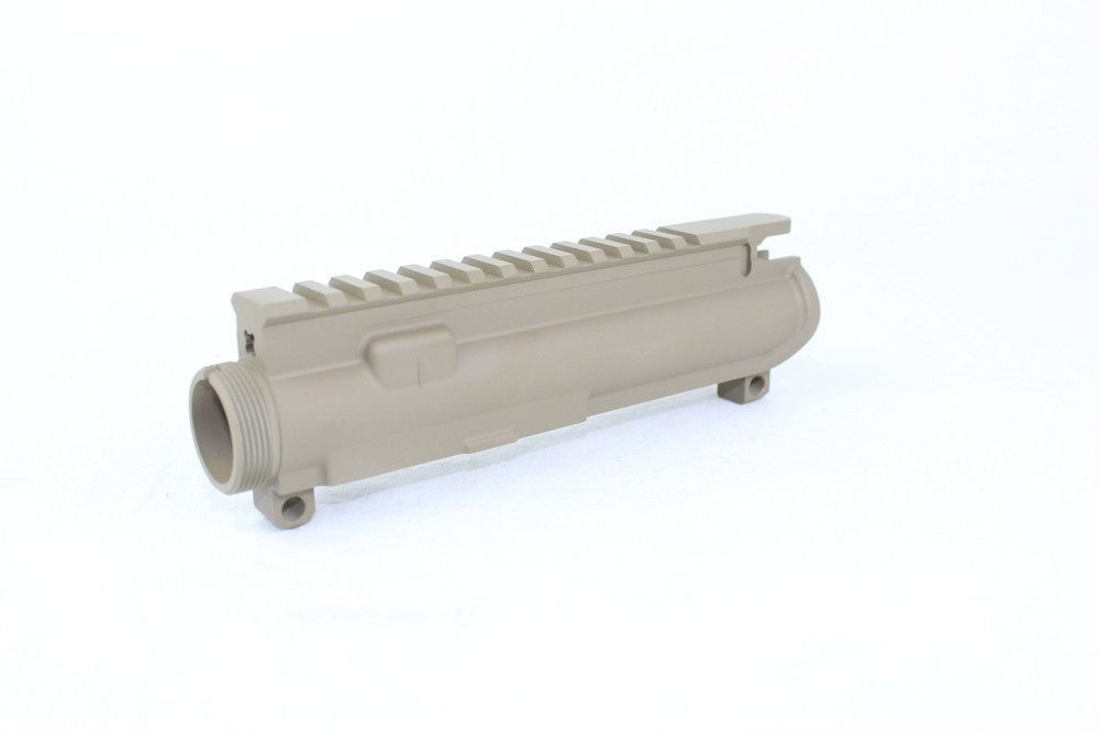 ZAVIAR FDE CERAKOTED MIL-SPEC AR15 STRIPPED UPPER RECEIVER