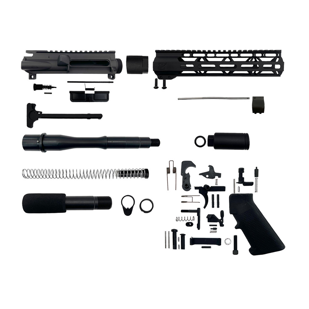 ZAVIAR AR-47 7.62x39 'Wolverine Series' 7.5" NITRIDE BUILDER KIT / 10" MLOK HANDGUARD