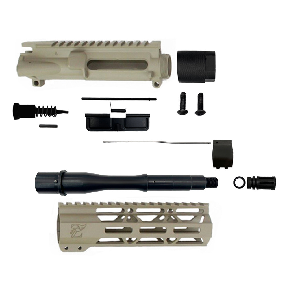 7.62 x 39 'Wolverine Series' Magpul FDE 7.5" Nitrdie Upper Kit / 1:10 Twist / 7" MLOK Handguard