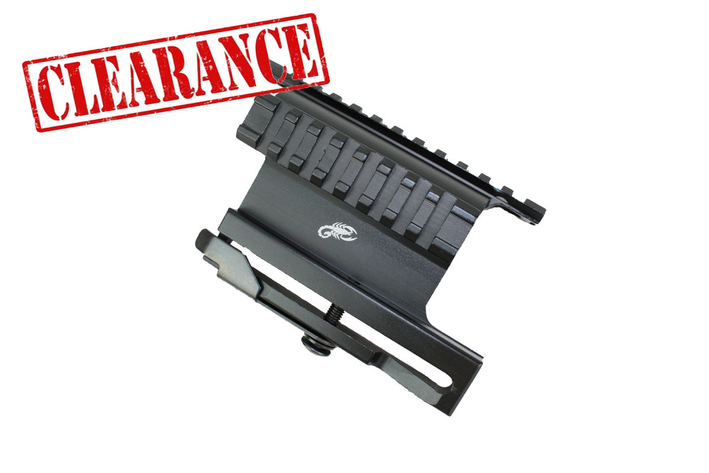 AK47 Scorpion Logo Side Rail Mount 