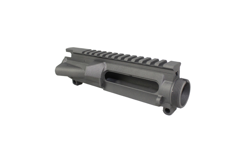 ZAVIAR TUNGSTEN GREY CERAKOTED MIL-SPEC AR15 STRIPPED UPPER RECEIVER