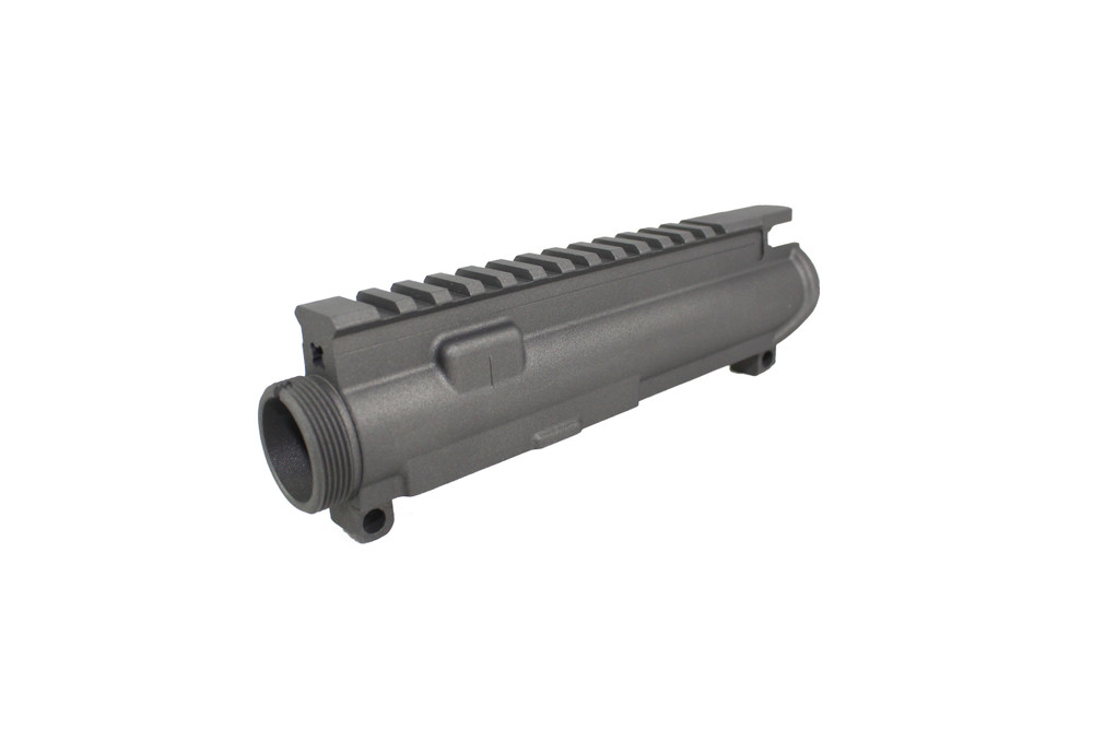 ZAVIAR TUNGSTEN GREY CERAKOTED MIL-SPEC AR15 STRIPPED UPPER RECEIVER