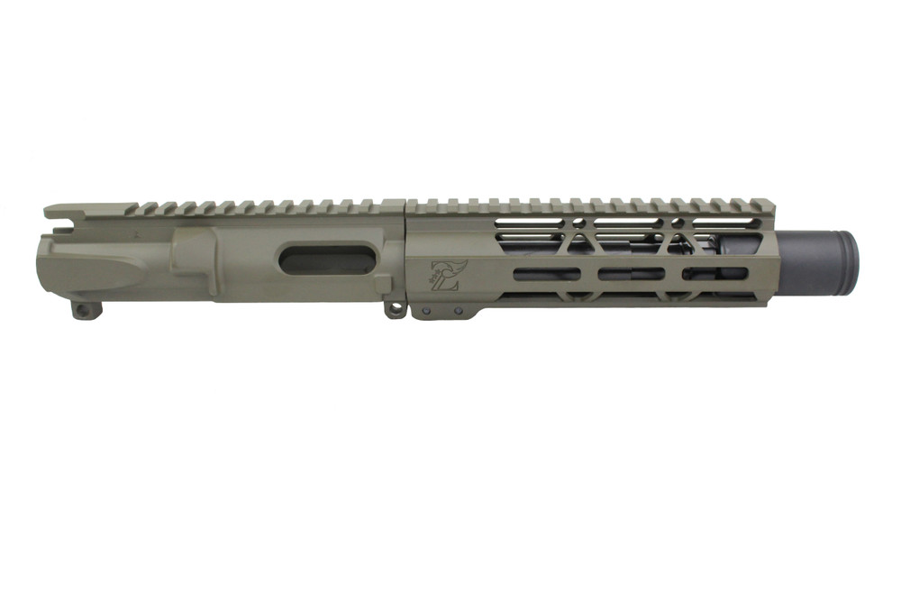 Z9 'Stinger PDW'  9mm Assembled Upper Receiver MAGPUL OD GREEN | 5.5" Barrel | 7" MLOK Handguard | Zaviar Flash Can Muzzle Device