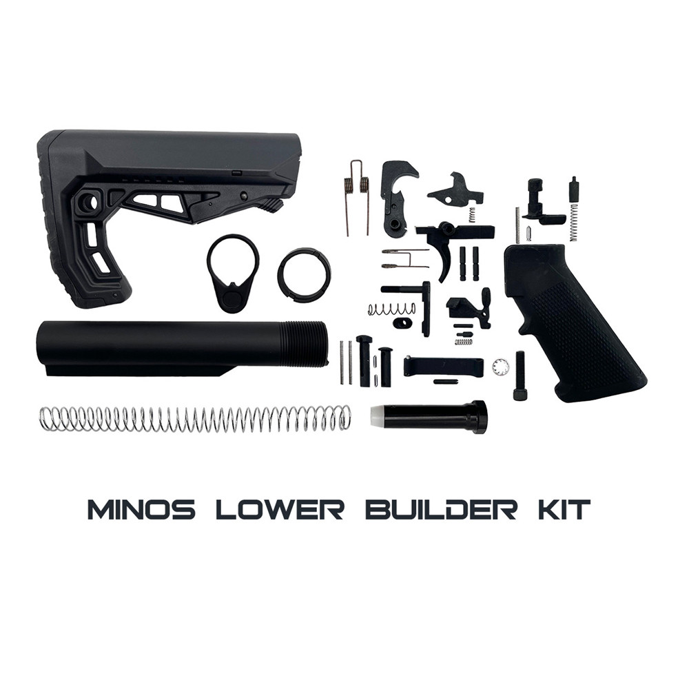 Zaviar Firearms Minos Buttstock Lower Build Kit with Lower Parts Kit (Z40598)