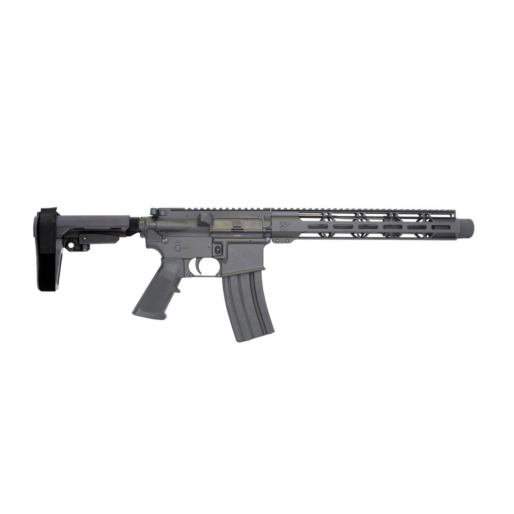 5.56 Nato 'Operator Series' 10.5" Nitride Complete Pistol / 1:7 Twist / SBA3 Brace / 12" MLOK Handguard